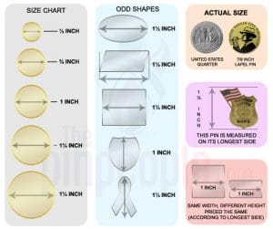 How To Properly Measure Lapel Pins