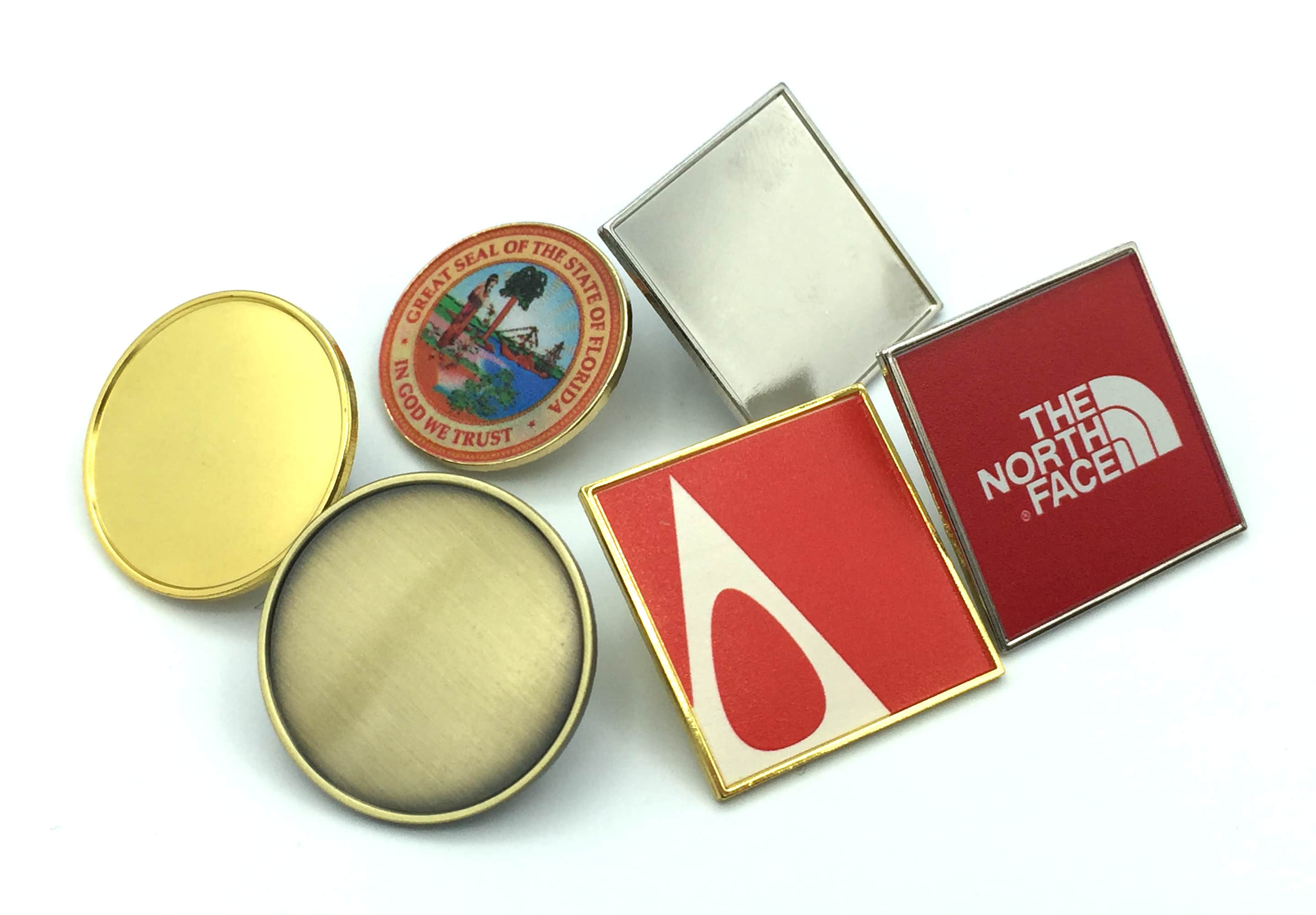 Metal Ribbon Pins, Embroidered patches manufacturer