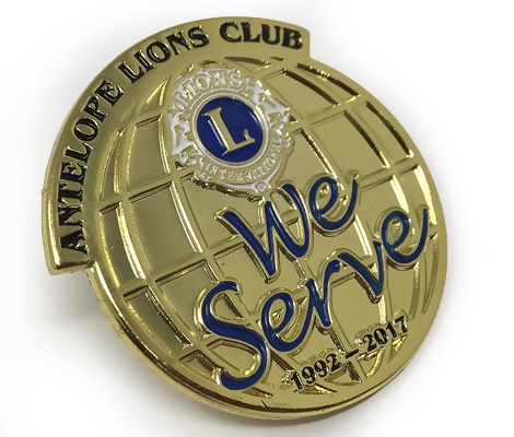 Lions Club Lapel Pins