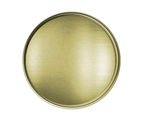 Antique Gold Round Pin