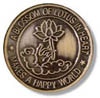 custom lapel pin color antique gold