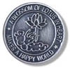 custom lapel pin color antique silver