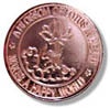 custom lapel pin color copper