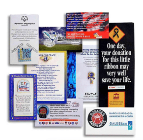 Lapel Pin Card Options