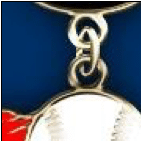 Lapel Pin Dangler Example