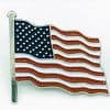 New American Flag Beautiful Lapel Pin