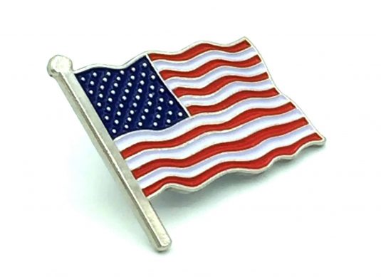 American Flag Lapel Pin