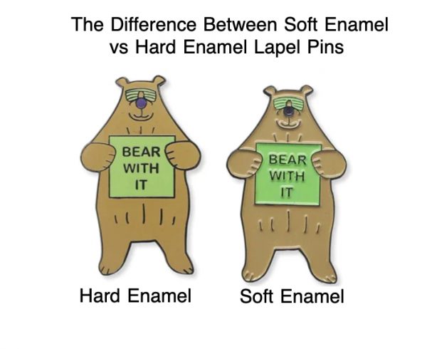 Hard Enamel vs Soft Enamel Lapel Pins